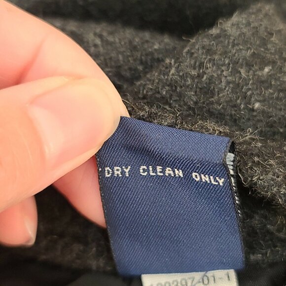 Gap Womens Skirt Size 1 Gray Wool Blend Mini A-line Casual Work Office Career - Picture 5 of 12